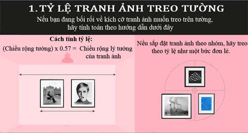 Description: cách treo tranh phù hợp nhất